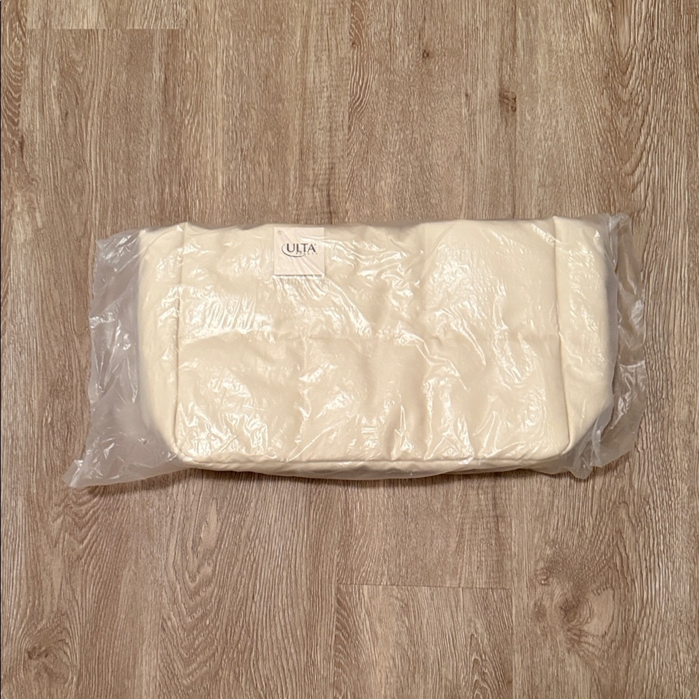ULTA Beauty Cream Tote Bag